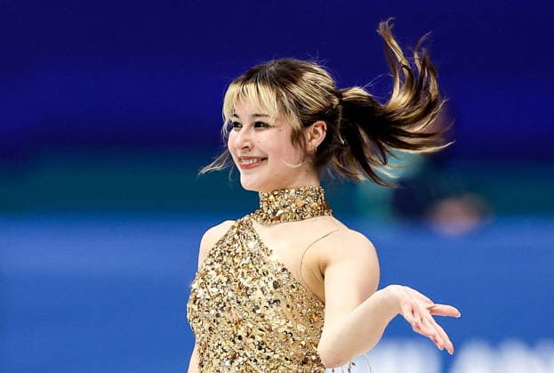 ITALY, MILAN - FEBRUARY 19, 2026: Alysa Liu of the USA performs her routine in the women s singles free skating programme at the 2026 Winter Olympic Games, Olympische Spiele, Olympia, OS at Milano Ice Skating Arena. Peter Kovalev TASS  88970245