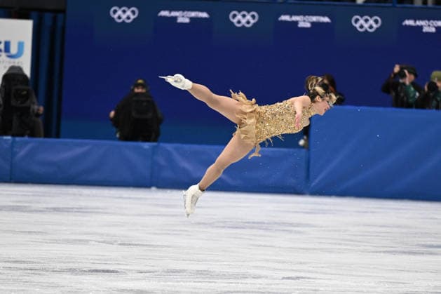 GIOCHI OLIMPICI - Olimpiadi Invernali Milano-Cortina 2026 - Figure skating, Eiskunstlauf Alysa Liu from United States of America during the Winter Olympic Games, Olympische Spiele, Olympia, OS Milano Cortina 2026, Milano Ice Skating Arena, on February 19, 2026 in Milano, Italy Cortina D Ampezzo Italy  Copyright: xIPAxSport ABACAx