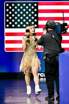 Women Awards, Alysa LIU (USA) first place, during Victory Ceremony, at the Olympic Winter games, Winterspiele,Spiele, Summer games Milano Cortina 2026, at Milano Ice Skating Arena, on February 19, 2026 in Milan, Italy. Noxthirdxpartyxsales  aflo_320554524