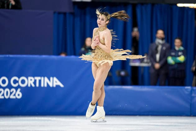 OLYMPICS - Winter Olympic Games, Olympische Spiele, Olympia, OS Milano Cortina 2026 MILAN,ITALY,19.FEB.26 - OLYMPICS, Figure skating, Eiskunstlauf - Winter Olympic Games Milano Cortina 2026, single skating, free, women. Image shows Alysa Liu (USA).  GEPAxpictures xRanjithxKumar