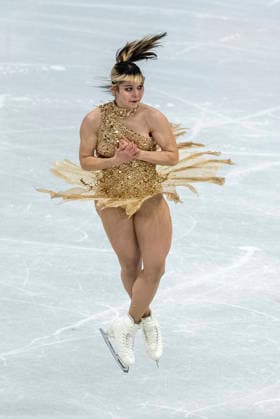 Figure skating, Eiskunstlauf - Milano Cortina 2026 Winter Olympics: Day 13 USA s Alysa Liu competes in the figure skating women s single free skating final during the Milano Cortina 2026 Winter Olympic Games, Olympische Spiele, Olympia, OS at Milano Ice Skating Arena in Milan on February 19, 2026. Milano Italy  Copyright: xAndrzejxIwanczukx originalFilename:iwanczuk-figuresk260220_npo6M.jpg