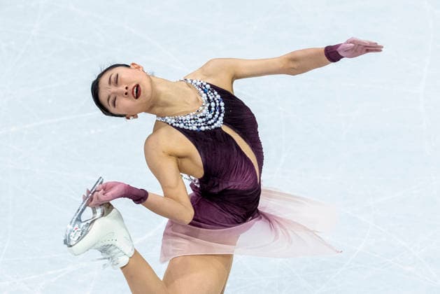 Figure skating, Eiskunstlauf - Milano Cortina 2026 Winter Olympics: Day 13 Japan™s Kaori Sakamoto competes in the figure skating women s single free skating final during the Milano Cortina 2026 Winter Olympic Games, Olympische Spiele, Olympia, OS at Milano Ice Skating Arena in Milan on February 19, 2026. Milano Italy  Copyright: xAndrzejxIwanczukx originalFilename:iwanczuk-figuresk260220_nppnQ.jpg