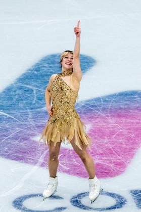 Figure skating, Eiskunstlauf - Milano Cortina 2026 Winter Olympics: Day 13 USA s Alysa Liu competes in the figure skating women s single free skating final during the Milano Cortina 2026 Winter Olympic Games, Olympische Spiele, Olympia, OS at Milano Ice Skating Arena in Milan on February 19, 2026. Milano Italy  Copyright: xAndrzejxIwanczukx originalFilename:iwanczuk-figuresk260220_npA61.jpg