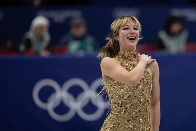 February 19, 2026, Milano, Lombardy, Italy: Alysa Liu of the United States reacts after her performance in the Figure skating, Eiskunstlauf Women Single during the 2026 Winter Olympics at the Milano Ice Skating Arena on Thursday in Milano. Olympics 2026: Milano Cortina: Figure Skating Women s  - ZUMAj89_ 20260219_oly_j89_074 Copyright: xPaulxKitagakixJr.x