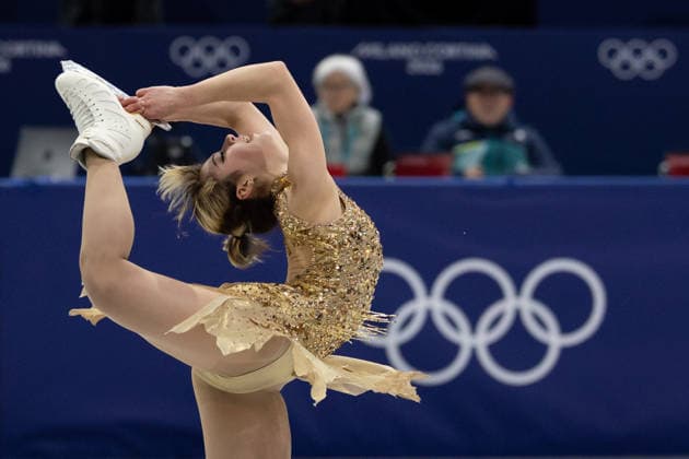 February 19, 2026, Milano, Lombardy, Italy: Alysa Liu of the United States perform during the Figure skating, Eiskunstlauf Women Single during the 2026 Winter Olympics at the Milano Ice Skating Arena on Thursday in Milano. Milano Italy - ZUMAj89_ 20260219_oly_j89_067 Copyright: xPaulxKitagakixJr.x