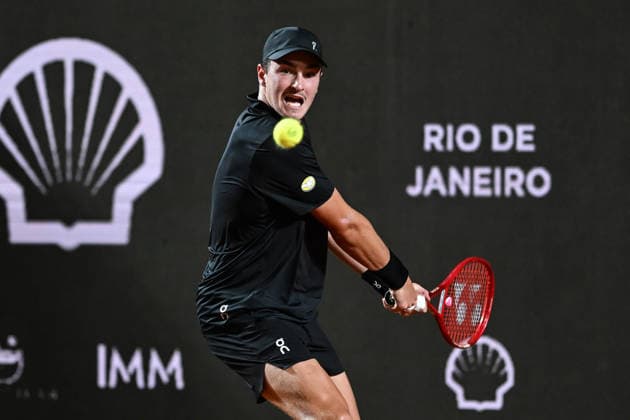 Rio Open 2026 RIO DE JANEIRO, RJ - 19.02.2026: RIO OPEN 2026 - Joao Fonseca in a match against Ignacio Buse on the Guga Kuerten Court, during the Rio Open, held at the Jockey Club Brasileiro, on the afternoon of this Thursday (19), in Rio de Janeiro. (Photo: Celso Pupo Fotoarena) x2891410x  CelsoxPupo