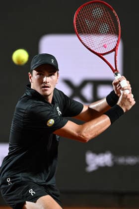 Rio Open 2026 RIO DE JANEIRO, RJ - 19.02.2026: RIO OPEN 2026 - Joao Fonseca in a match against Ignacio Buse on the Guga Kuerten Court, during the Rio Open, held at the Jockey Club Brasileiro, on the afternoon of this Thursday (19), in Rio de Janeiro. (Photo: Celso Pupo Fotoarena) x2891412x  CelsoxPupo