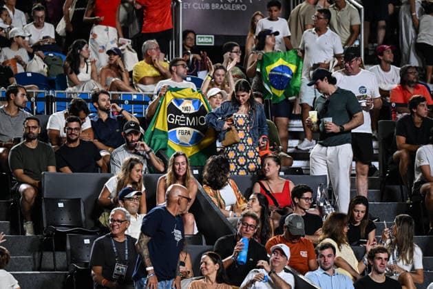 Rio Open 2026 RIO DE JANEIRO, RJ - 19.02.2026: RIO OPEN 2026 - Joao Fonseca in a match against Ignacio Buse on the Guga Kuerten Court, during the Rio Open, held at the Jockey Club Brasileiro, on the afternoon of this Thursday (19), in Rio de Janeiro. (Photo: Celso Pupo Fotoarena) x2891420x  CelsoxPupo