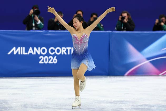 February 19, 2026, Milan, Lombardy, Italy: NAKAI AMY of Japan skates her Women s Single Skating free program in the Figure skating, Eiskunstlauf at the Milano Cortina 2026 Winter Olympic Games, Olympische Spiele, Olympia, OS Olympics 2026: Milano Cortina: Figure Skating Women Single Skating  - ZUMAc179 20260219_oly_c179_332 Copyright: xMickaelxChavetx