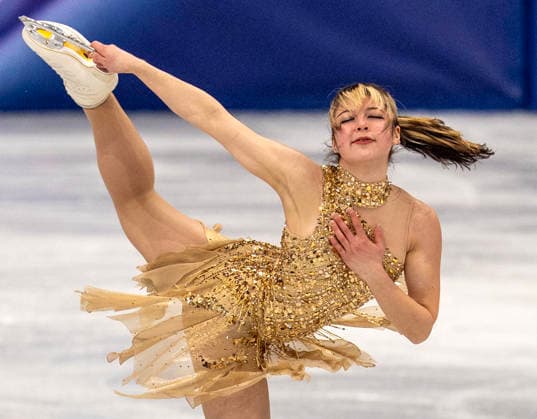 February 19, 2026, Milan, Lombardy, Italy: American ALYSA LIU as she skates and takes home the gold medal in the Women Single Skating- Free Skating medal round Thursday night at this Milano Cortina 2026 Olympics. Milan Italy - ZUMAa35_ 20260219_oly_a35_038 Copyright: xDanielxA.xAndersonx