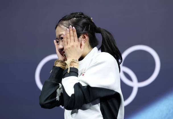 260219 -- MILAN, Feb. 19, 2026 -- Nakai Ami of Japan reacts after the free skating match of Figure skating, Eiskunstlauf women single skating at the Milan-Cortina 2026 Olympic Winter games, Winterspiele,Spiele, Summer games in Milan, Italy, Feb. 19, 2026. MICO2026ITALY-MILAN-OLYMPIC WINTER GAMES-FIGURE SKATING-WOMEN SINGLE SKATING-FREE SKATING LixMing  (MICO2026)ITALY-MILAN-OLYMPIC WINTER GAMES-FIGURE SKATING-WOMEN SINGLE SKATING-FREE SKATING IMAGO LixMing  imago images 0848109180