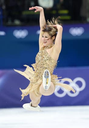 (260220) -- MILAN, Feb. 20, 2026 -- Alysa Liu of the United States competes during the free skating match of Figure skating, Eiskunstlauf women single skating at the Milan-Cortina 2026 Olympic Winter games, Winterspiele,Spiele, Summer games in Milan, Italy, Feb. 19, 2026. ) (MICO2026)ITALY-MILAN-OLYMPIC WINTER GAMES-FIGURE SKATING-WOMEN SINGLE SKATING-FREE SKATING LixMing 