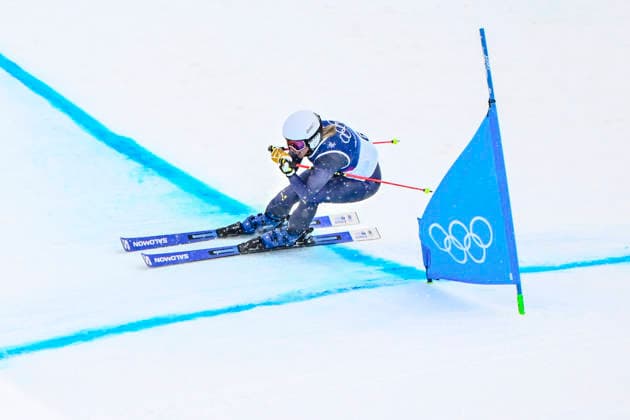 LIVIGNO, ITALIEN 20260220 Sveriges Sandra Näslund under morgonens skicross-kvalificering i Snow Park i Livigno, Italien, vinter-OS. *** Bilden ingar i SPORTPAKET. För övriga BETALBILD *** LIVIGNO ITALIEN x10080x *** LIVIGNO, ITALY 20260220 Swedens Sandra Näslund during this mornings skicross qualification in the Snow Park in Livigno, Italy, Winter Olympics Picture in SPORTPAKET For others PAYPICTURE LIVIGNO ITALY x10080x  Copyright: xFredrikxSandberg TTx OS 2026 SKICROSS KVAL
