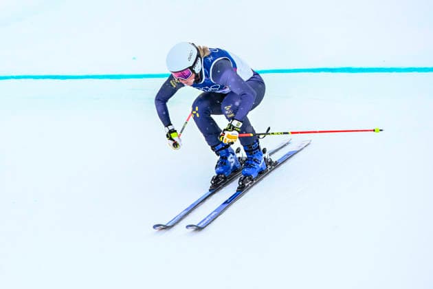 LIVIGNO, ITALIEN 20260220 Sveriges Sandra Näslund under morgonens skicross-kvalificering i Snow Park i Livigno, Italien, vinter-OS. *** Bilden ingar i SPORTPAKET. För övriga BETALBILD *** LIVIGNO ITALIEN x10080x *** LIVIGNO, ITALY 20260220 Swedens Sandra Näslund during this mornings skicross qualification in the Snow Park in Livigno, Italy, Winter Olympics Picture in SPORTPAKET For others PAYPICTURE LIVIGNO ITALY x10080x  Copyright: xFredrikxSandberg TTx OS 2026 SKICROSS KVAL