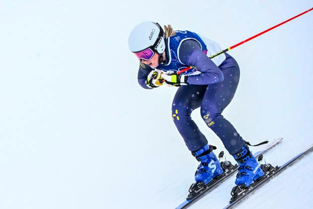 LIVIGNO, ITALIEN 20260220 Sveriges Sandra Näslund under morgonens skicross-kvalificering i Snow Park i Livigno, Italien, vinter-OS. *** Bilden ingar i SPORTPAKET. För övriga BETALBILD *** LIVIGNO ITALIEN x10080x *** LIVIGNO, ITALY 20260220 Swedens Sandra Näslund during this mornings skicross qualification in the Snow Park in Livigno, Italy, Winter Olympics Picture in SPORTPAKET For others PAYPICTURE LIVIGNO ITALY x10080x  Copyright: xFredrikxSandberg TTx OS 2026 SKICROSS KVAL