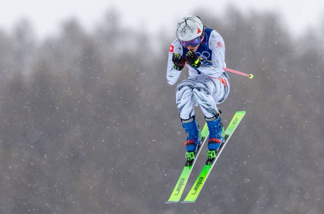 OLYMPICS - Winter Olympic Games, Olympische Spiele, Olympia, OS Milano Cortina 2026 LIVIGNO,ITALY,20.FEB.26 - OLYMPICS, SKI CROSS - Winter Olympic Games Milano Cortina 2026, Skicross, women, qualification. Image shows Saskja Lack (SUI).  GEPAxpictures xHaraldxSteiner