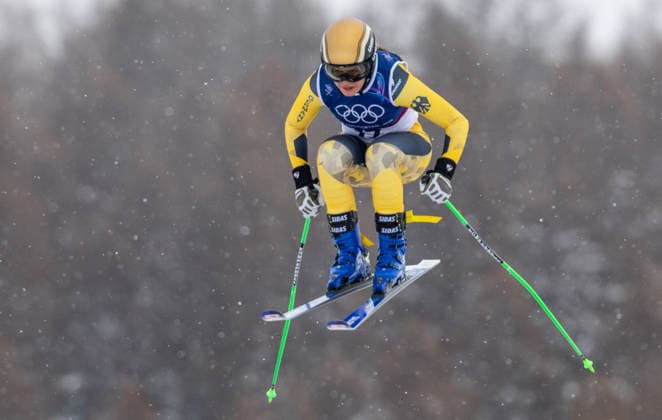 OLYMPICS - Winter Olympic Games, Olympische Spiele, Olympia, OS Milano Cortina 2026 LIVIGNO,ITALY,20.FEB.26 - OLYMPICS, SKI CROSS - Winter Olympic Games Milano Cortina 2026, Skicross, women, qualification. Image shows Luisa Klapprott (GER).  GEPAxpictures xHaraldxSteiner