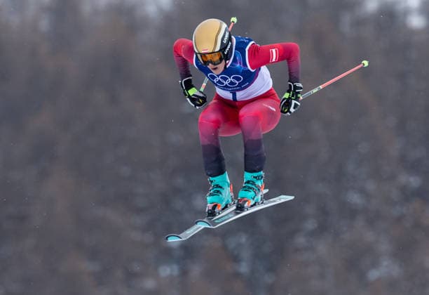 OLYMPICS - Winter Olympic Games, Olympische Spiele, Olympia, OS Milano Cortina 2026 LIVIGNO,ITALY,20.FEB.26 - OLYMPICS, SKI CROSS - Winter Olympic Games Milano Cortina 2026, Skicross, women, qualification. Image shows Katrin Ofner (AUT).  GEPAxpictures xHaraldxSteiner