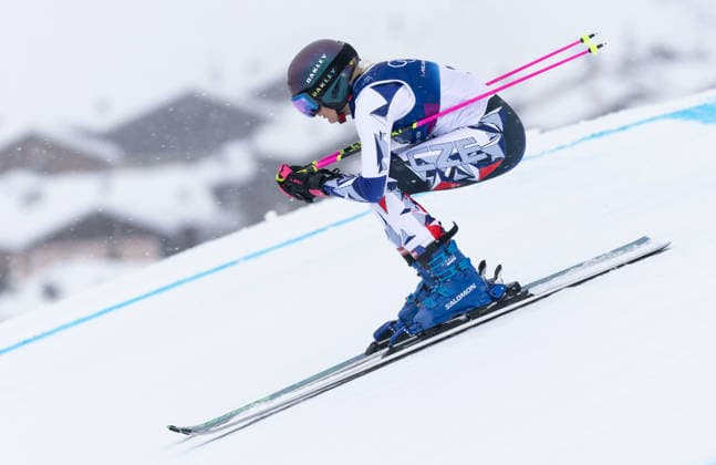 OLYMPICS - Winter Olympic Games, Olympische Spiele, Olympia, OS Milano Cortina 2026 LIVIGNO,ITALY,20.FEB.26 - OLYMPICS, SKI CROSS - Winter Olympic Games Milano Cortina 2026, Skicross, women, qualification. Image shows Lucie Krausova (CZE).  GEPAxpictures xWolfgangxGrebien