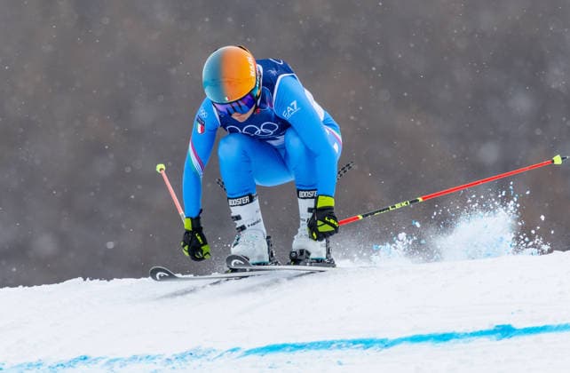 OLYMPICS - Winter Olympic Games, Olympische Spiele, Olympia, OS Milano Cortina 2026 LIVIGNO,ITALY,20.FEB.26 - OLYMPICS, SKI CROSS - Winter Olympic Games Milano Cortina 2026, Skicross, women, qualification. Image shows Jole Galli (ITA).  GEPAxpictures xHaraldxSteiner