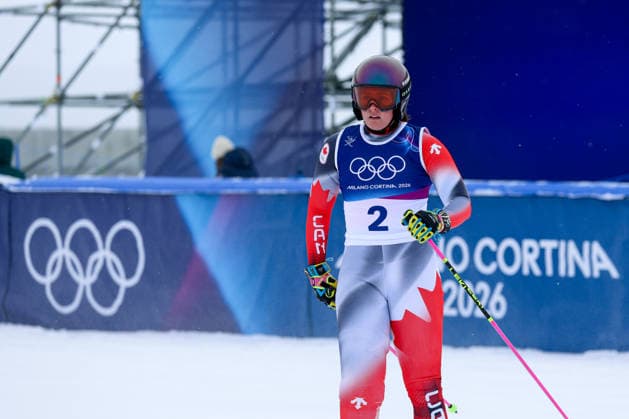 Livigno, Italien 20. Februar 2026: Ski Freestyle Ski Cross Frauen - Olympia 2026 Im Bild: Marielle Thompson (CAN) Snow Park *** Livigno, Italy February 20, 2026 Ski Freestyle Ski Cross Women Olympia 2026 In the picture Marielle Thompson CAN Snow Park Copyright: xFotostandx xHettichx