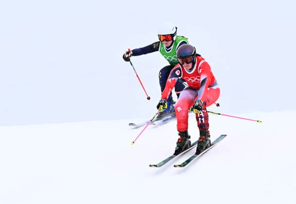 LIVIGNO, ITALY 20260220 Sweden s Linnea Mobärg during this morning s ski cross qualification at the Snow Park in Livigno, Italy, Winter Olympics. *** The image is included in the SPORTS PACKAGE. For others PAYMENT IMAGE *** LIVIGNO ITALY x10080x *** LIVIGNO, ITALY 20260220 Sweden s Linnea Mobärg during this morning s ski cross qualification at the Snow Park in Livigno, Italy, Winter Olympics The image is included in the SPORTS PACKAGE For others PAYMENT IMAGE LIVIGNO ITALY x10080x  Copyright: xFredrikxSandberg TTx 2026 OLYMPICS SKI CROSS QUALIFICATIONS