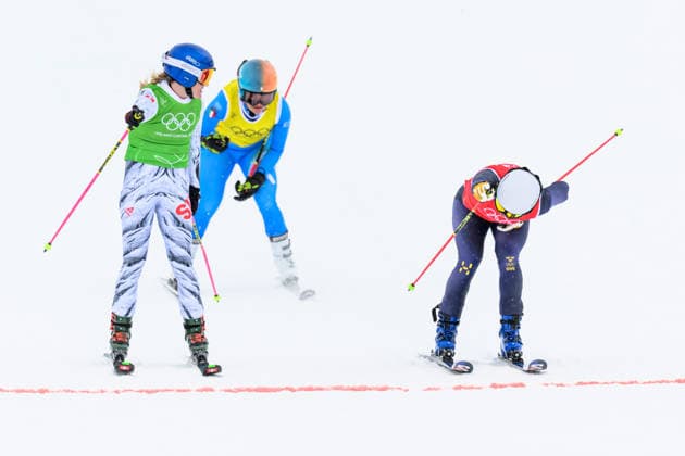 260220 Fanny Smith of Switzerland and Sandra Näslund of Sweden competes in women s freestyle skiing ski cross semifinal during day 14 of the 2026 Winter Olympics on February 20, 2026 in Livigno. Photo: Vegard Grott BILDBYRAN kod VG VG0888 bbeng Olympic Games, Olympische Spiele, Olympia, OS olympics winter olympics os ol olympiska spel vinter-os olympiske leker milano cortina 2026 milan cortina 2026 milano cortina 2026 olympic games milano cortina 2026 winter olympic games milano cortina-os milano cortina-ol vinter-ol ski cross freestyle skiing skicross dam semifinal sweden sverige *** 260220 Fanny Smith of Switzerland and Sandra Näslund of Sweden competes in women s freestyle skiing ski cross semifinal during day 14 of the 2026 Winter Olympics on February 20, 2026 in Livigno Photo Vegard Grott BILDBYRAN kod VG VG0888 bbeng olympic games olympics winter olympics os ol olympiska spel vinter os olympiske leker milano cortina 2026 milan cortina 2026 milano cortina 2026 olympic games milano cortina 2026 winter olympic games milano cortina os milano cortina ol vinter ol ski cross freestyle skiing skicross dam semifinal sweden sverige  Copyright: VEGARDxGRoTT BB260220VG049