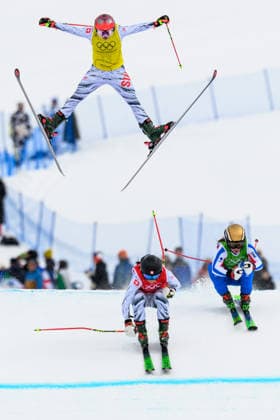 260220 Talina Gantenbein of Switzerland, Jade Grillet-Aubert of France and Sixtine Cousin of Switzerland competes in women s freestyle skiing ski cross small final during day 14 of the 2026 Winter Olympics on February 20, 2026 in Livigno. Photo: Vegard Grott BILDBYRAN kod VG VG0888 bbeng Olympic Games, Olympische Spiele, Olympia, OS olympics winter olympics os ol olympiska spel vinter-os olympiske leker milano cortina 2026 milan cortina 2026 milano cortina 2026 olympic games milano cortina 2026 winter olympic games milano cortina-os milano cortina-ol vinter-ol ski cross freestyle skiing skicross dam *** 260220 Talina Gantenbein of Switzerland, Jade Grillet Aubert of France and Sixtine Cousin of Switzerland competes in women s freestyle skiing ski cross small final during day 14 of the 2026 Winter Olympics on February 20, 2026 in Livigno Photo Vegard Grott BILDBYRAN kod VG VG0888 bbeng olympic games olympics winter olympics os ol olympiska spel vinter os olympiske leker milano cortina 2026 milan cortina 2026 milano cortina 2026 olympic games milano cortina 2026 winter olympic games milano cortina os milano cortina ol vinter ol ski cross freestyle skiing skicross dam  Copyright: VEGARDxGRoTT BB260220VG053