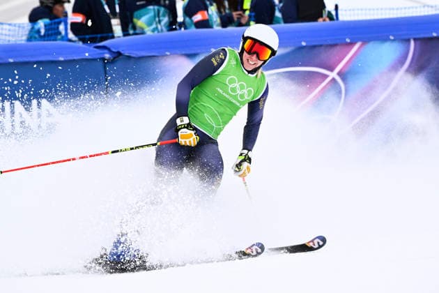 LIVIGNO, ITALY 20260220 Sweden s Linnea Mobärg during this morning s ski cross qualification at the Snow Park in Livigno, Italy, Winter Olympics. *** The image is included in the SPORTS PACKAGE. For others PAYMENT IMAGE *** LIVIGNO ITALY x10080x *** LIVIGNO, ITALY 20260220 Sweden s Linnea Mobärg during this morning s ski cross qualification at the Snow Park in Livigno, Italy, Winter Olympics The image is included in the SPORTS PACKAGE For others PAYMENT IMAGE LIVIGNO ITALY x10080x  Copyright: xFredrikxSandberg TTx 2026 OLYMPICS SKI CROSS QUALIFICATIONS