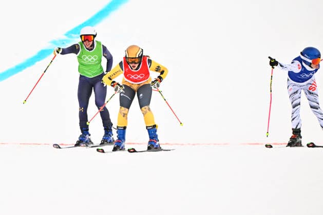 LIVIGNO, ITALY 20260220 Sweden s Linnea Mobärg during this morning s ski cross qualification at the Snow Park in Livigno, Italy, Winter Olympics. *** The image is included in the SPORTS PACKAGE. For others PAYMENT IMAGE *** LIVIGNO ITALY x10080x *** LIVIGNO, ITALY 20260220 Sweden s Linnea Mobärg during this morning s ski cross qualification at the Snow Park in Livigno, Italy, Winter Olympics The image is included in the SPORTS PACKAGE For others PAYMENT IMAGE LIVIGNO ITALY x10080x  Copyright: xFredrikxSandberg TTx 2026 OLYMPICS SKI CROSS QUALIFICATIONS