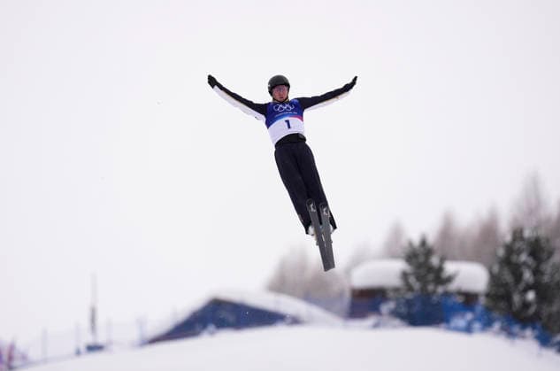 (260220) -- LIVIGNO, Feb. 20, 2026 -- Sun Jiaxu of China competes during the freestyle skiing men s aerials qualification 2 at the Milan-Cortina 2026 Olympic Winter games, Winterspiele,Spiele, Summer games in Livigno, Italy, Feb. 20, 2026. ) (MICO2026)ITALY-LIVIGNO-OLYMPIC WINTER GAMES-FREESTYLE SKIING-MEN S AERIALS-QUALIFICATION HuxChao 