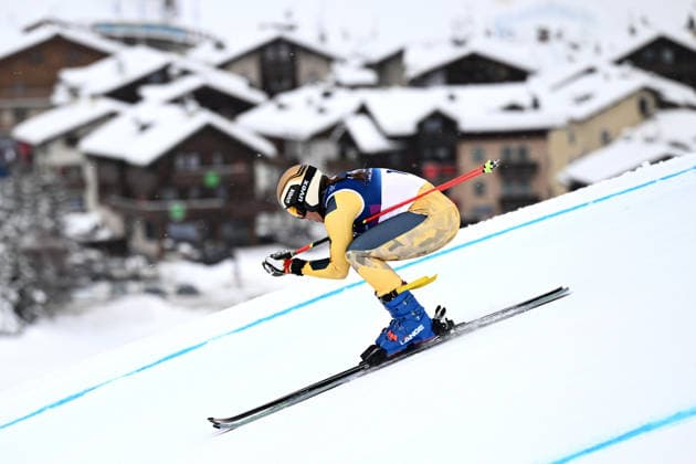 2026 WINTER Olympic Games, Olympische Spiele, Olympia, OS Daniela Maier of Germany competes in the seeding round of the Women™s Ski Cross at Livigno Snow Park, on day 14 of the 2026 Milano Cortina Winter Olympic Games in Italy, Friday, February 20, 2026. ( NO ARCHIVING, EDITORIAL USE ONLY LIVIGNO SONDRIO ITALY  Copyright: xDANxHIMBRECHTSx 20260221128164504833