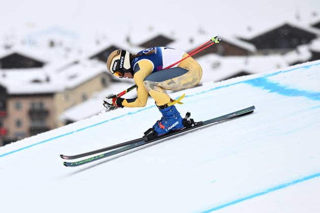 2026 WINTER Olympic Games, Olympische Spiele, Olympia, OS Daniela Maier of Germany competes in the seeding round of the Women™s Ski Cross at Livigno Snow Park, on day 14 of the 2026 Milano Cortina Winter Olympic Games in Italy, Friday, February 20, 2026. ( NO ARCHIVING, EDITORIAL USE ONLY LIVIGNO SONDRIO ITALY  Copyright: xDANxHIMBRECHTSx 20260221137964224560