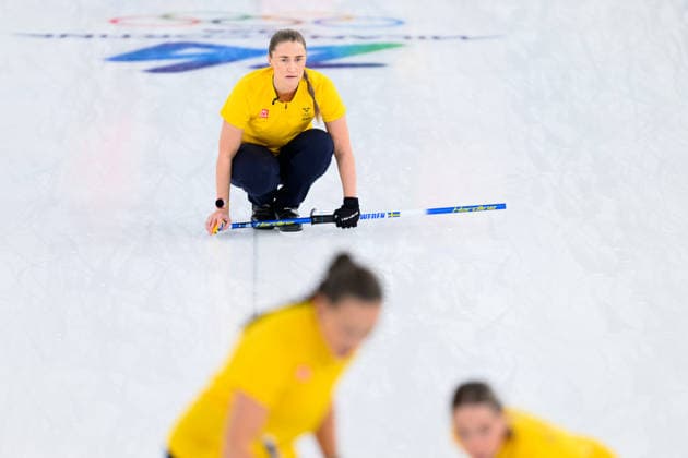 260220 Sara McManus of Sweden competes in a women s semifinal curling match between Canada and Sweden during day 14 of the 2026 Winter Olympics on February 20, 2026 in Cortina. Photo: Jon Olav Nesvold BILDBYRAN COP 217 JE0127 curling Olympic Games, Olympische Spiele, Olympia, OS olympics winter olympics os ol olympiska spel vinter-os olympiske leker milano cortina 2026 milan cortina 2026 milano cortina 2026 olympic games milano cortina 2026 winter olympic games milano cortina-os milano cortina-ol vinter-ol 14 bbeng sverige sweden kanada canada dam *** 260220 Sara McManus of Sweden competes in a women s semifinal curling match between Canada and Sweden during day 14 of the 2026 Winter Olympics on February 20, 2026 in Cortina Photo Jon Olav Nesvold BILDBYRAN COP 217 JE0127 curling olympic games olympics winter olympics os ol olympiska spel vinter os olympiske leker milano cortina 2026 milan cortina 2026 milano cortina 2026 olympic games milano cortina 2026 winter olympic games milano cortina os milano cortina ol vinter ol 14 bbeng sverige sweden kanada canada dam  Copyright: JONxOLAVxNESVOLD BB260220JE004