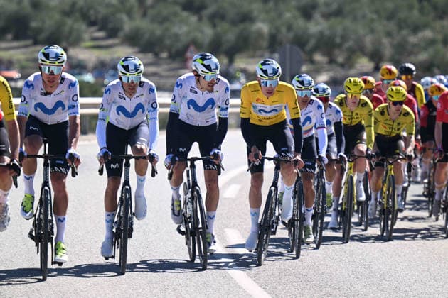 20-02-2026 Vuelta Andalucia; Tappa 03 Jaen - Lopera; 2026, Movistar; Romeo Abad, Ivan; 