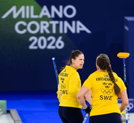 260220 Anna Hasselborg of Sweden reacts competes in a women s semifinal curling match between Canada and Sweden during day 14 of the 2026 Winter Olympics on February 20, 2026 in Cortina. Photo: Jon Olav Nesvold BILDBYRAN COP 217 JE0127 curling Olympic Games, Olympische Spiele, Olympia, OS olympics winter olympics os ol olympiska spel vinter-os olympiske leker milano cortina 2026 milan cortina 2026 milano cortina 2026 olympic games milano cortina 2026 winter olympic games milano cortina-os milano cortina-ol vinter-ol 14 bbeng sverige sweden kanada canada dam *** 260220 Anna Hasselborg of Sweden reacts competes in a women s semifinal curling match between Canada and Sweden during day 14 of the 2026 Winter Olympics on February 20, 2026 in Cortina Photo Jon Olav Nesvold BILDBYRAN COP 217 JE0127 curling olympic games olympics winter olympics os ol olympiska spel vinter os olympiske leker milano cortina 2026 milan cortina 2026 milano cortina 2026 olympic games milano cortina 2026 winter olympic games milano cortina os milano cortina ol vinter ol 14 bbeng sverige sweden kanada canada dam  Copyright: JONxOLAVxNESVOLD BB260220JE014