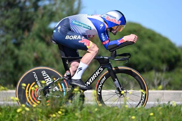 Volta Algarve 2026 Stage 3 VILAMOURA, PORTUGAL - FEBRUARY 20 : Denz Nico (GER) of Red Bull - BORA - Hansgrohe during stage 3 of the 52th edition of Volta Algarve an UCI ProSeries 2.Pro Individual Time Trial stage for Men Elite of 19.5 km with start in Vilamoura and finish in Vilamoura on February 20, 2026 in Vilamoura, Portugal, 20 02 2026 ( Motordriver Guy De Vuyst - Vilamoura Portugal  Copyright: xNicoxVereeckenx