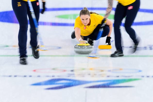 260220 Sara McManus of Sweden competes in a women s semifinal curling match between Canada and Sweden during day 14 of the 2026 Winter Olympics on February 20, 2026 in Cortina. Photo: Jon Olav Nesvold BILDBYRAN COP 217 JE0127 curling Olympic Games, Olympische Spiele, Olympia, OS olympics winter olympics os ol olympiska spel vinter-os olympiske leker milano cortina 2026 milan cortina 2026 milano cortina 2026 olympic games milano cortina 2026 winter olympic games milano cortina-os milano cortina-ol vinter-ol 14 bbeng sverige sweden kanada canada dam *** 260220 Sara McManus of Sweden competes in a women s semifinal curling match between Canada and Sweden during day 14 of the 2026 Winter Olympics on February 20, 2026 in Cortina Photo Jon Olav Nesvold BILDBYRAN COP 217 JE0127 curling olympic games olympics winter olympics os ol olympiska spel vinter os olympiske leker milano cortina 2026 milan cortina 2026 milano cortina 2026 olympic games milano cortina 2026 winter olympic games milano cortina os milano cortina ol vinter ol 14 bbeng sverige sweden kanada canada dam  Copyright: JONxOLAVxNESVOLD BB260220JE016