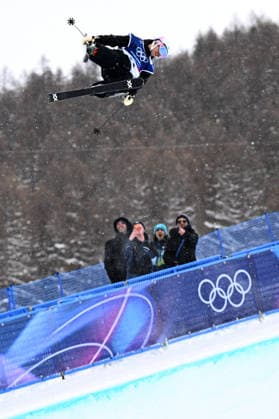 2026 WINTER Olympic Games, Olympische Spiele, Olympia, OS Ben Harrington of New Zealand competes in the Men™s Ski Halfpipe qualifier at Livigno Snow Park, on day 14 of the 2026 Milano Cortina Winter Olympic Games in Italy, Friday, February 20, 2026. ( NO ARCHIVING, EDITORIAL USE ONLY LIVIGNO SONDRIO ITALY  Copyright: xDANxHIMBRECHTSx 20260221197620915817