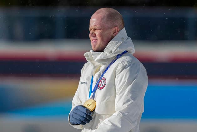 Winter Olympics in Milan Cortina 2026 Anterselva, Italy 20260220. Johannes Dale-Skjevdal from Norway with the gold medal after the 15 km mass start for men in biathlon during the Winter Olympics in Milano Cortina 2026. Photo: Heiko Junge NTB Anterselva Italy EDITORIAL USE ONLY. RESTRICTED USE FOR BETTING COMPANIES Ref:_SPOb-nKmN5IFv0.jpg *** Winter Olympics in Milan Cortina 2026 Anterselva, Italy 20260220 Johannes Dale Skjevdal from Norway with the gold medal after the 15 km mass start for men in biathlon during the Winter Olympics in Milano Cortina 2026 Photo Heiko Junge NTB Anterselva Italy EDITORIAL USE ONLY RESTRICTED USE FOR BETTING COMPANIES  Copyright: xHeikoxJungex xNTBx