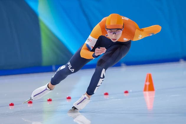 2026-02-20 - Milano Cortina 2026 Winter Olympics 1500m Women MILAN, ITALY - FEBRUARY 20: Femke Kok of Netherlands during the 1500m Women on day 16 of the Milano Cortina 2026 Winter Olympics at the Milano Speed skating, Eisschnelllauf Arena on February 20, 2026 in Milan, Italy Milan Milano Speed Skating Arena Italy Content not available for redistribution in The Netherlands directly or indirectly through any third parties. Copyright: xAndrexWeeningx