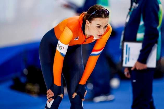 Femke Kok of the Netherlands looks exhausted after Women s 1500m, Milano Cortina 2026 Winter Olympics: Day 14, Speed skating, Eisschnelllauf - Milano Cortina 2026 Winter Olympics: Day 14, Milano Speed Skating Stadium, February 20, 2026, Milan, Italy.