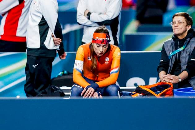 Femke Kok of the Netherlands looks on after Women s 1500m, Milano Cortina 2026 Winter Olympics: Day 14, Speed skating, Eisschnelllauf - Milano Cortina 2026 Winter Olympics: Day 14, Milano Speed Skating Stadium, February 20, 2026, Milan, Italy.