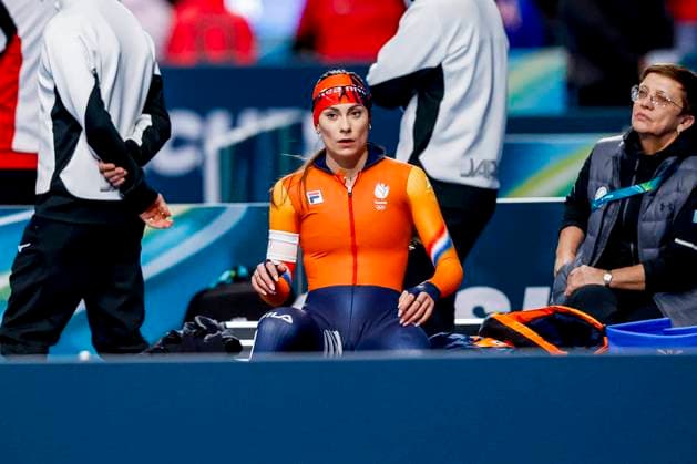 Femke Kok of the Netherlands looks on after Women s 1500m, Milano Cortina 2026 Winter Olympics: Day 14, Speed skating, Eisschnelllauf - Milano Cortina 2026 Winter Olympics: Day 14, Milano Speed Skating Stadium, February 20, 2026, Milan, Italy.