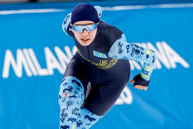 Arina Ilyachshenko of Kazakhstan Women s 1500m, Milano Cortina 2026 Winter Olympics: Day 14, Speed skating, Eisschnelllauf - Milano Cortina 2026 Winter Olympics: Day 14, Milano Speed Skating Stadium, February 20, 2026, Milan, Italy.