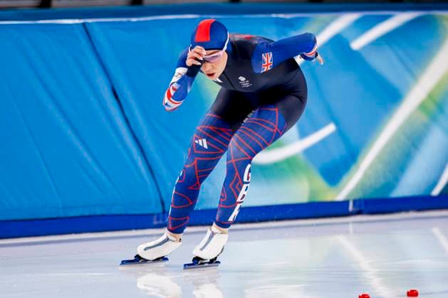 Ellia Smeding of Great Britain Women s 1500m, Milano Cortina 2026 Winter Olympics: Day 14, Speed skating, Eisschnelllauf - Milano Cortina 2026 Winter Olympics: Day 14, Milano Speed Skating Stadium, February 20, 2026, Milan, Italy.