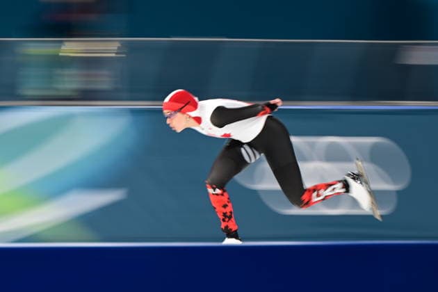 XXV Winter Olympic Games, Olympische Spiele, Olympia, OS in Milan, Italy, on February 20, 2026. Speed skating, Eisschnelllauf Women s 1500m. Beatrice Lamarche of Canada. (CTKxPhoto MichalxKamaryt) CTKPhotoP2026022007176  CTKPhotoP2026022007176