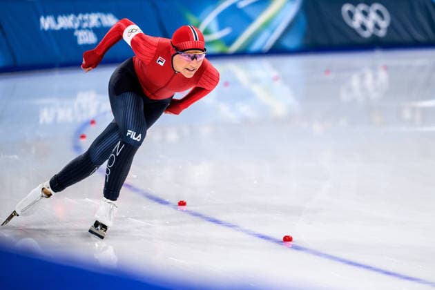 260220 Aurora Grinden Lovas of Norway competes in women s 1500 meter Speed skating, Eisschnelllauf during day 14 of the 2026 Winter Olympics on February 20, 2026 in Milan. Photo: Emma Wallskog BILDBYRAN kod EW EW0645 skridskor speed skating Olympic Games, Olympische Spiele, Olympia, OS olympics winter olympics os ol olympiska spel vinter-os olympiske leker milano cortina 2026 milan cortina 2026 milano cortina 2026 olympic games milano cortina 2026 winter olympic games milano cortina-os milano cortina-ol vinter-ol 14 bbeng norge *** 260220 Aurora Grinden Lovas of Norway competes in women s 1500 meter speed skating during day 14 of the 2026 Winter Olympics on February 20, 2026 in Milan Photo Emma Wallskog BILDBYRAN code EW EW0645 skates speed skating olympic games olympics winter olympics os ol olympiska spel vinter os olympiske leker milano cortina 2026 milan cortina 2026 milano cortina 2026 olympic games milano cortina 2026 winter olympic games milano cortina os milano cortina ol vinter ol 14 bbeng norge  Copyright: EMMAxWALLSKOG BB260220EW032