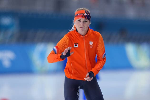 2026-02-20 - Milano Cortina 2026 Winter Olympics 1500m Women MILAN, ITALY - FEBRUARY 20: Marijke Groenewoud of Netherlands during the 1500m Women on day 16 of the Milano Cortina 2026 Winter Olympics at the Milano Speed skating, Eisschnelllauf Arena on February 20, 2026 in Milan, Italy Milan Milano Speed Skating Arena Italy Content not available for redistribution in The Netherlands directly or indirectly through any third parties. Copyright: xAndrexWeeningx