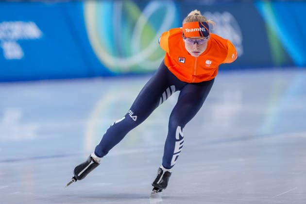 2026-02-20 - Milano Cortina 2026 Winter Olympics 1500m Women MILAN, ITALY - FEBRUARY 20: Marijke Groenewoud of Netherlands during the 1500m Women on day 16 of the Milano Cortina 2026 Winter Olympics at the Milano Speed skating, Eisschnelllauf Arena on February 20, 2026 in Milan, Italy Milan Milano Speed Skating Arena Italy Content not available for redistribution in The Netherlands directly or indirectly through any third parties. Copyright: xAndrexWeeningx